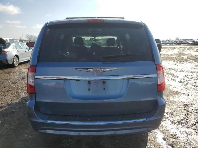 2C4RC1CG5CR208530 - 2012 CHRYSLER TOWN & COU TOURING L BLUE photo 6
