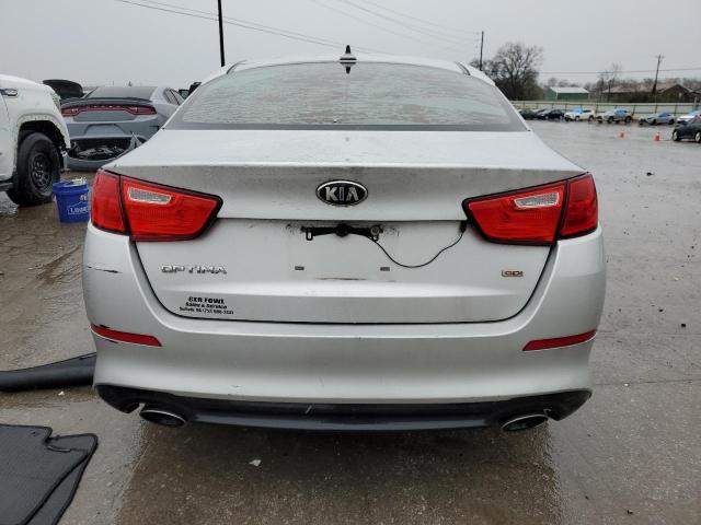 5XXGM4A74EG261336 - 2014 KIA OPTIMA LX SILVER photo 6