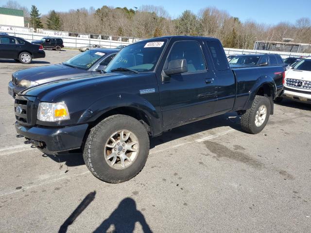 1FTLR4FE4BPB07835 - 2011 FORD RANGER SUPER CAB BLACK photo 1