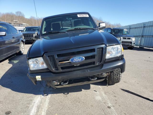 1FTLR4FE4BPB07835 - 2011 FORD RANGER SUPER CAB BLACK photo 5