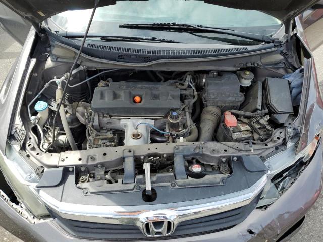 19XFB2F80CE346574 - 2012 HONDA CIVIC EX CHARCOAL photo 11