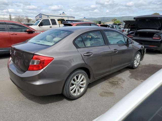 19XFB2F80CE346574 - 2012 HONDA CIVIC EX CHARCOAL photo 3