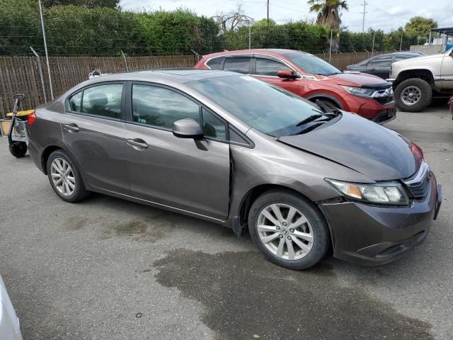 19XFB2F80CE346574 - 2012 HONDA CIVIC EX CHARCOAL photo 4