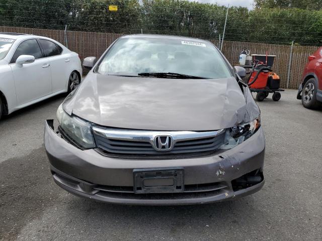 19XFB2F80CE346574 - 2012 HONDA CIVIC EX CHARCOAL photo 5