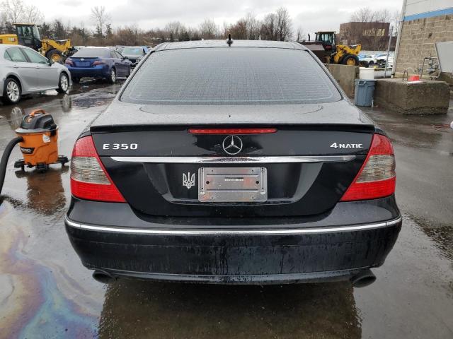 WDBUF87X78B292312 - 2008 MERCEDES-BENZ E 350 4MATIC BLACK photo 6