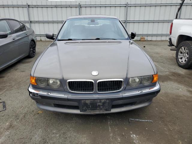 WBAGG83431DN86742 - 2001 BMW 740 I AUTOMATIC GRAY photo 5