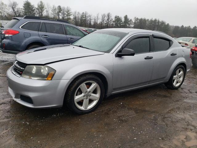 1C3CDZAB9DN538117 - 2013 DODGE AVENGER SE SILVER photo 1