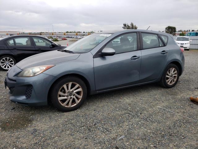 JM1BL1LP1D1795932 - 2013 MAZDA MAZDA 3 I GRAY photo 1