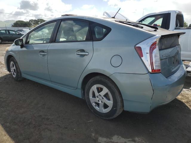 JTDKN3DU7D5618059 - 2013 TOYOTA PRIUS BLUE photo 2