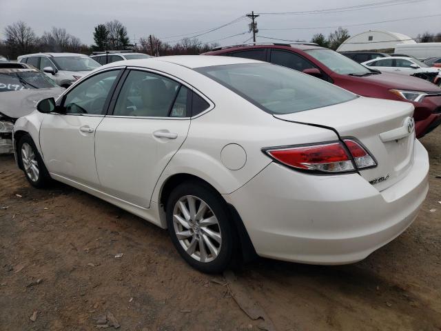 1YVHZ8DH5C5M23813 - 2012 MAZDA 6 I WHITE photo 2