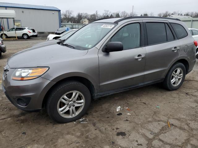 5XYZGDAB4BG072598 - 2011 HYUNDAI SANTA FE GLS GRAY photo 1