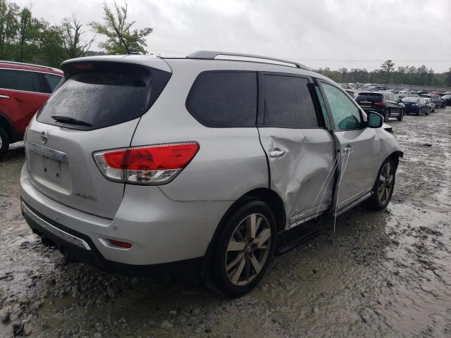 5N1AR2MN1FC700785 - 2015 NISSAN PATHFINDER S 银色 照片 3