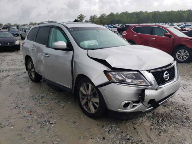 5N1AR2MN1FC700785 - 2015 NISSAN PATHFINDER S 银色 照片 4