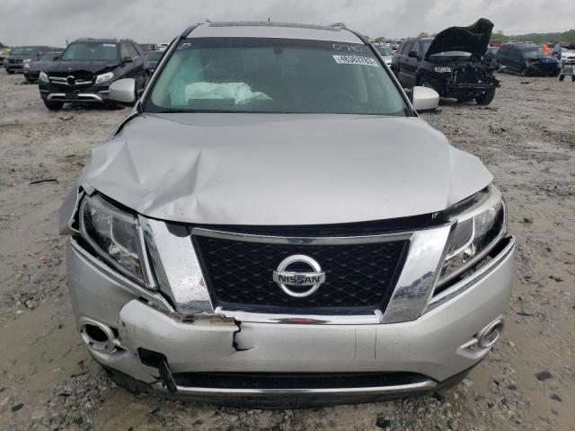 5N1AR2MN1FC700785 - 2015 NISSAN PATHFINDER S 银色 照片 5