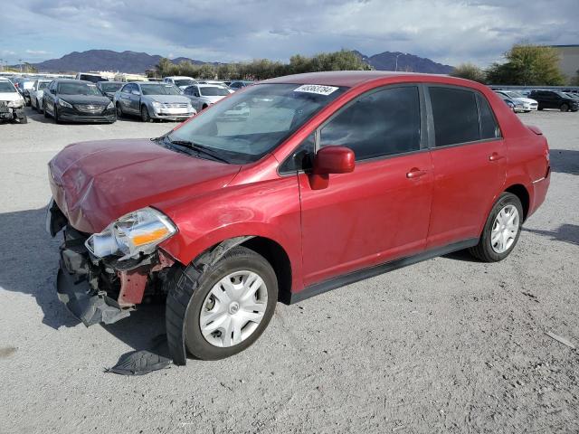 3N1BC1AP5BL363615 - 2011 NISSAN VERSA S RED photo 1