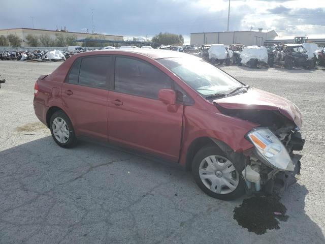 3N1BC1AP5BL363615 - 2011 NISSAN VERSA S RED photo 4