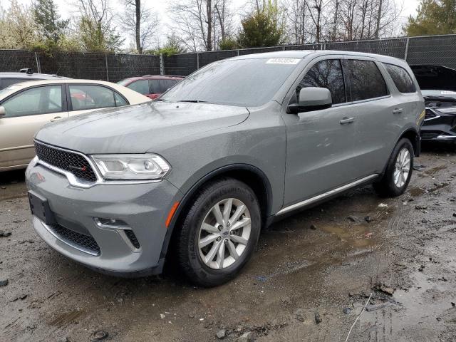 1C4RDHAG8MC640726 - 2021 DODGE DURANGO SXT GRAY photo 1