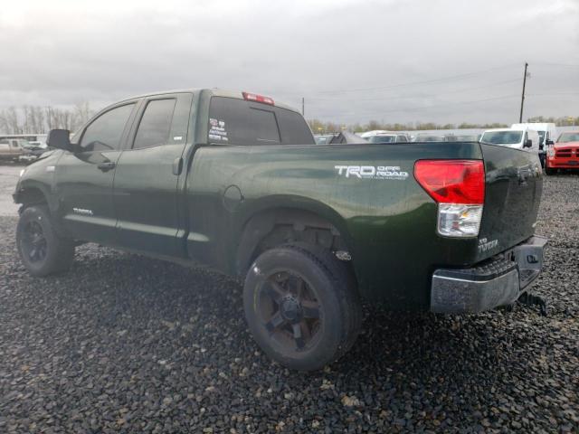 5TFUY5F16AX152767 - 2010 TOYOTA TUNDRA DOUBLE CAB SR5 GREEN photo 2