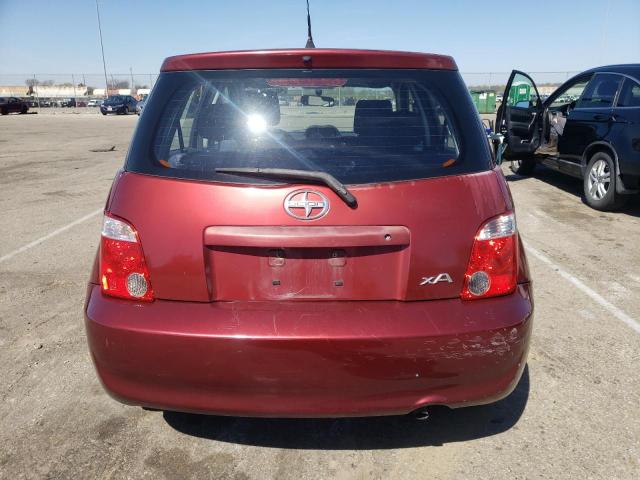 JTKKT624760131897 - 2006 SCION XA BURGUNDY photo 6