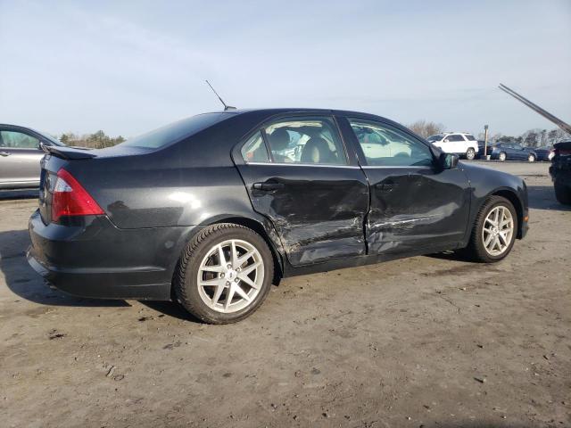 3FAHP0JA0BR151161 - 2011 FORD FUSION SEL BLACK photo 3