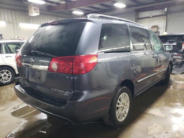 5TDBK22C77S004043 - 2007 TOYOTA SIENNA XLE BLUE photo 3