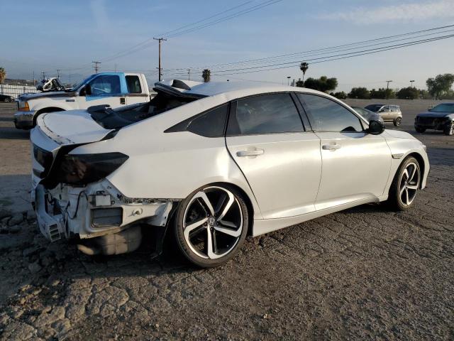 1HGCV2F30KA025975 - 2019 HONDA ACCORD SPORT WHITE photo 3