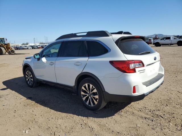 4S4BSANC4G3310474 - 2016 SUBARU OUTBACK 2.5I LIMITED WHITE photo 2