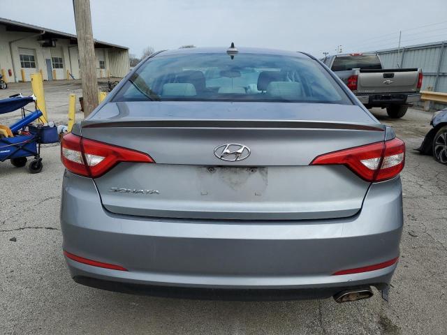 5NPE24AF9GH336799 - 2016 HYUNDAI SONATA SE SILVER photo 6