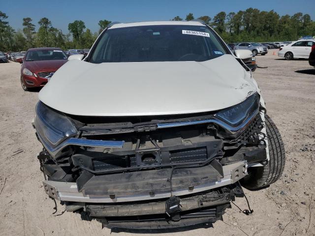 2HKRW1H92JH520977 - 2018 HONDA CR-V TOURING WHITE photo 5