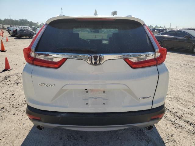 2HKRW1H92JH520977 - 2018 HONDA CR-V TOURING WHITE photo 6