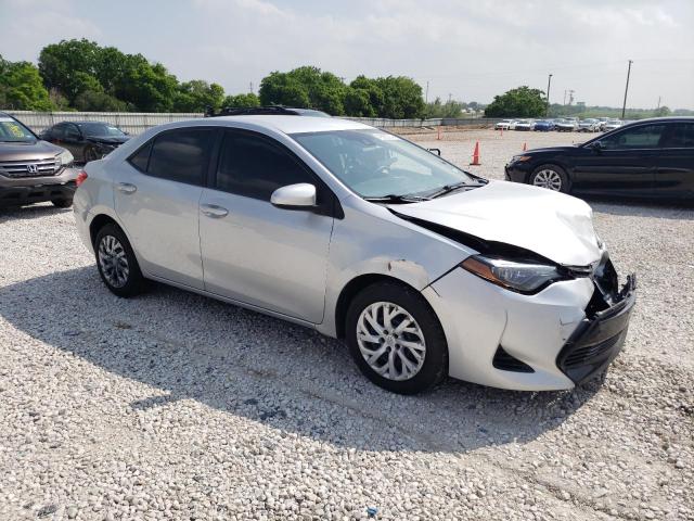 5YFBURHE8JP816608 - 2018 TOYOTA COROLLA L GRAY photo 4