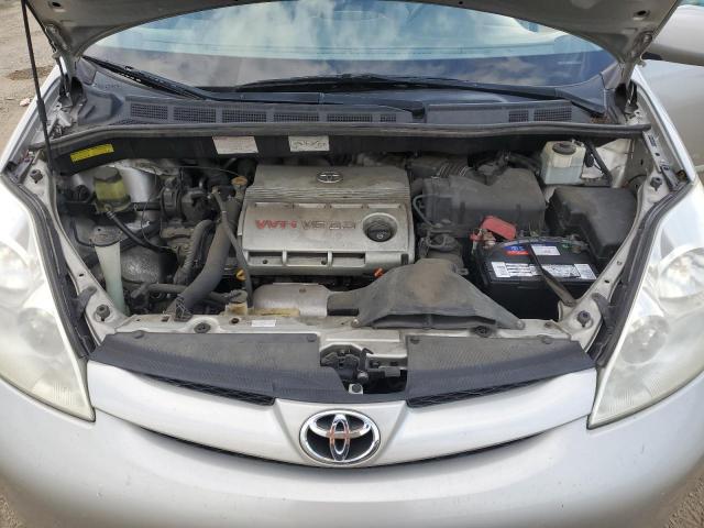 5TDZA22C36S574380 - 2006 TOYOTA SIENNA XLE SILVER photo 11