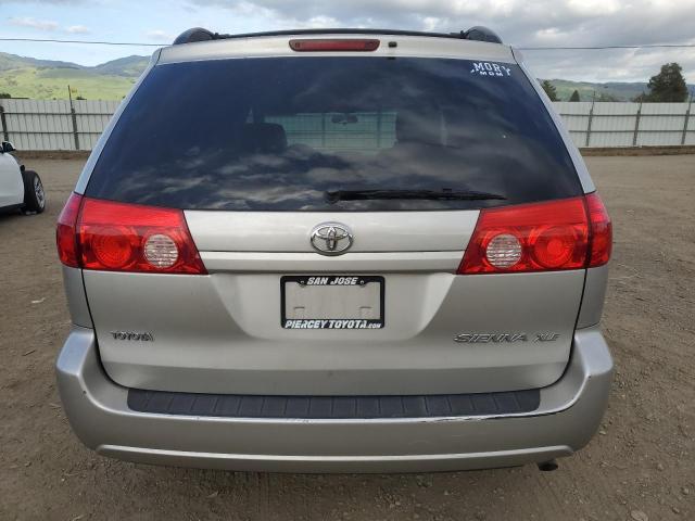 5TDZA22C36S574380 - 2006 TOYOTA SIENNA XLE SILVER photo 6