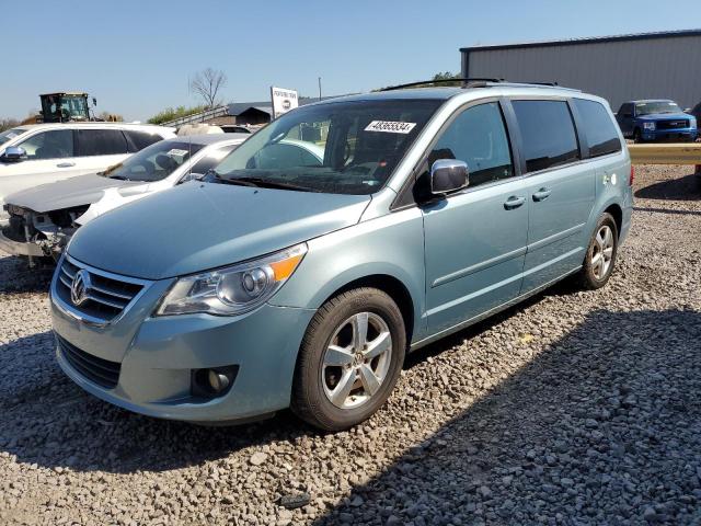 2V8HW64X49R556251 - 2009 VOLKSWAGEN ROUTAN SEL PREMIUM TEAL photo 1