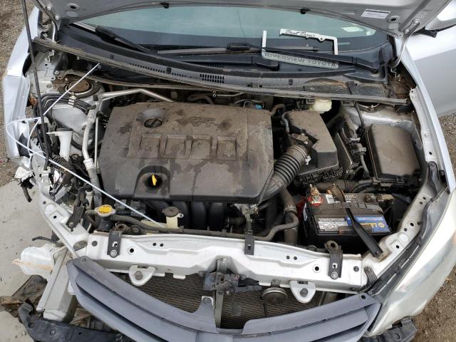 5YFBURHE8GP378228 - 2016 TOYOTA COROLLA L SILVER photo 11