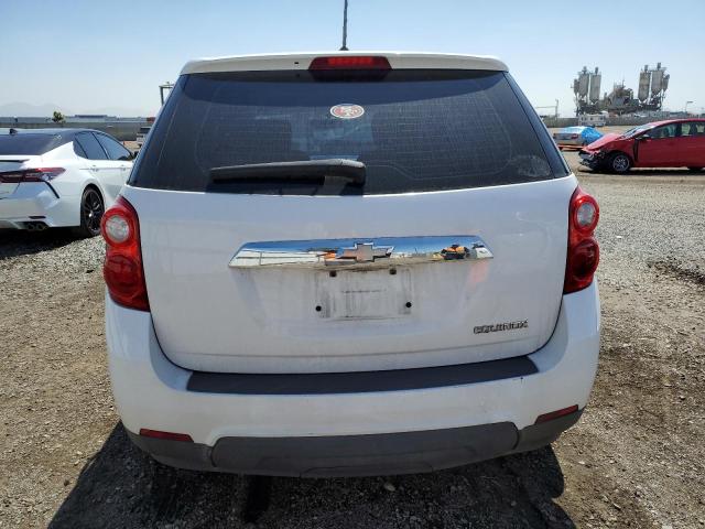 2GNALBEC7B1244298 - 2011 CHEVROLET EQUINOX LS WHITE photo 6