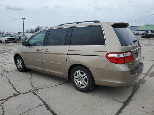 5FNRL38406B040211 - 2006 HONDA ODYSSEY EX TAN photo 2