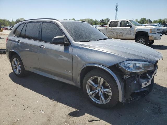 5UXKR6C59F0J75153 - 2015 BMW X5 XDRIVE50I SILVER photo 4