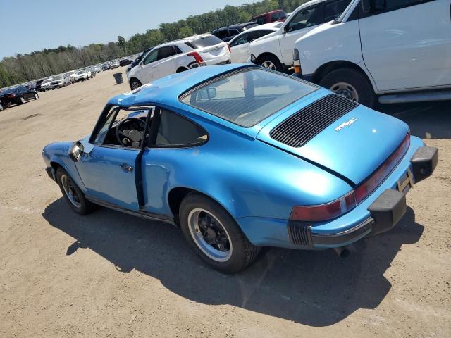 WP0AA0913CS121756 - 1982 PORSCHE 911 BLUE photo 2