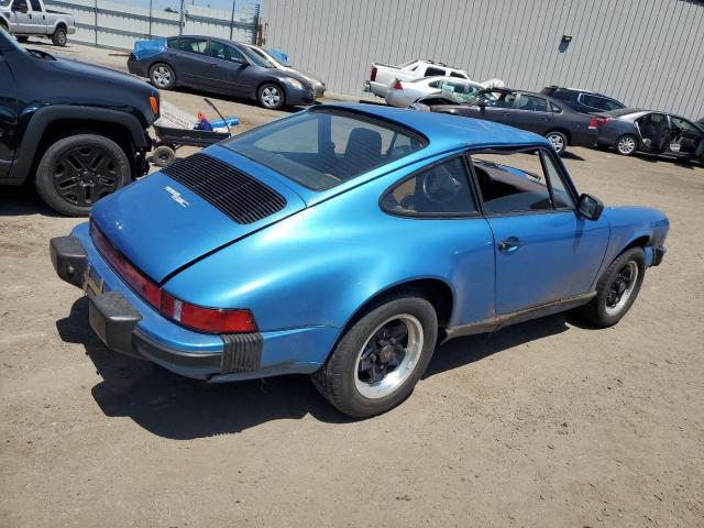 WP0AA0913CS121756 - 1982 PORSCHE 911 BLUE photo 3