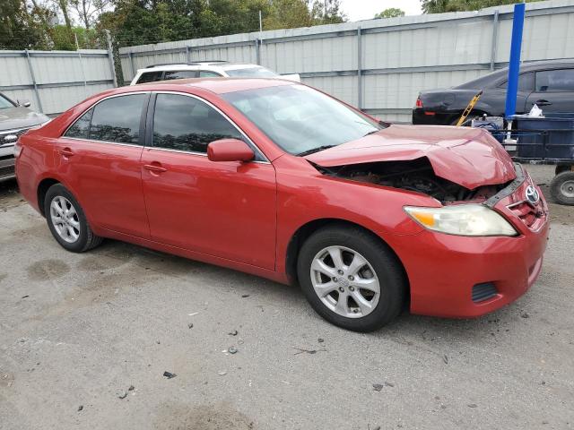 4T4BF3EK3BR116096 - 2011 TOYOTA CAMRY BASE BURGUNDY photo 4