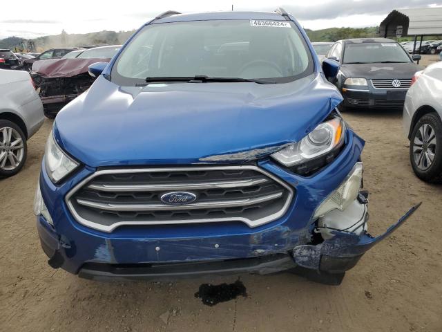 MAJ3P1TE6JC174148 - 2018 FORD ECOSPORT SE BLUE photo 5