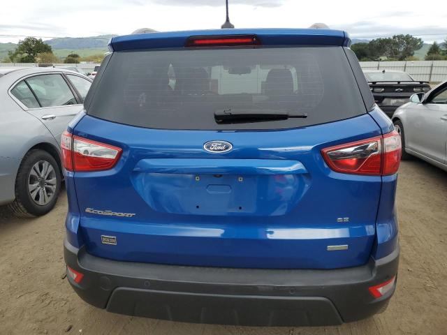 MAJ3P1TE6JC174148 - 2018 FORD ECOSPORT SE BLUE photo 6