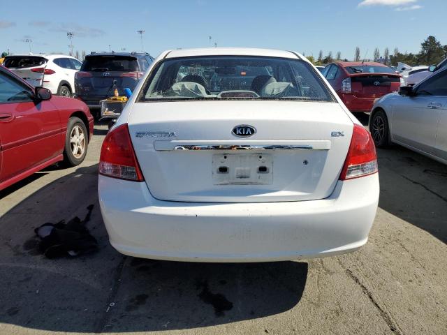 KNAFE222295589362 - 2009 KIA SPECTRA EX WHITE photo 6