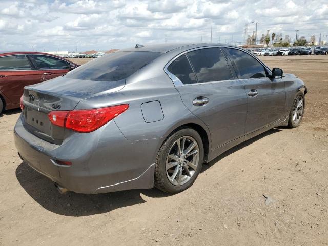 JN1EV7AP2HM742709 - 2017 INFINITI Q50 PREMIUM GRAY photo 3