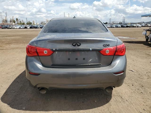 JN1EV7AP2HM742709 - 2017 INFINITI Q50 PREMIUM GRAY photo 6