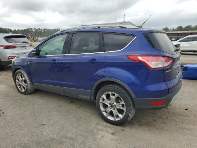 1FMCU0JX7EUD14107 - 2014 FORD ESCAPE TITANIUM BLUE photo 2