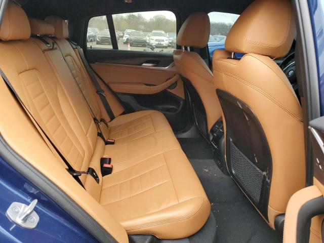 5UX2V5C09M9F86235 - 2021 BMW X4 XDRIVEM40I 蓝色 照片 10