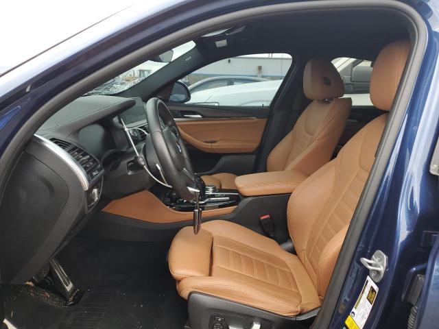 5UX2V5C09M9F86235 - 2021 BMW X4 XDRIVEM40I 蓝色 照片 7