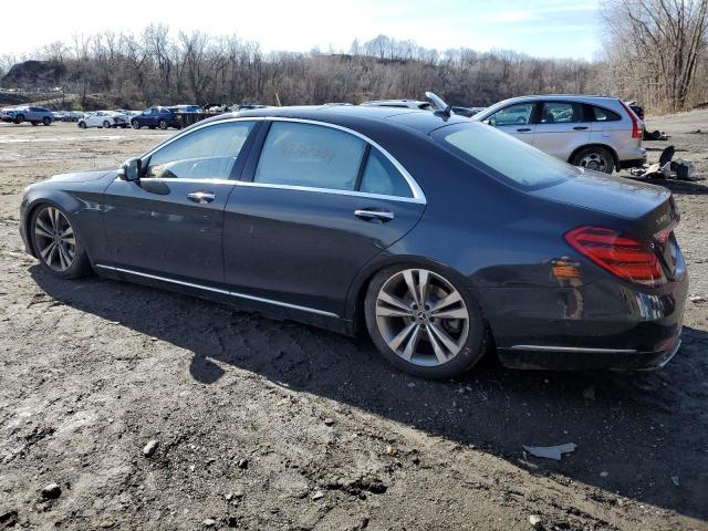 WDDUG6EB1LA521646 - 2020 MERCEDES-BENZ S 450 4MATIC BLUE photo 2